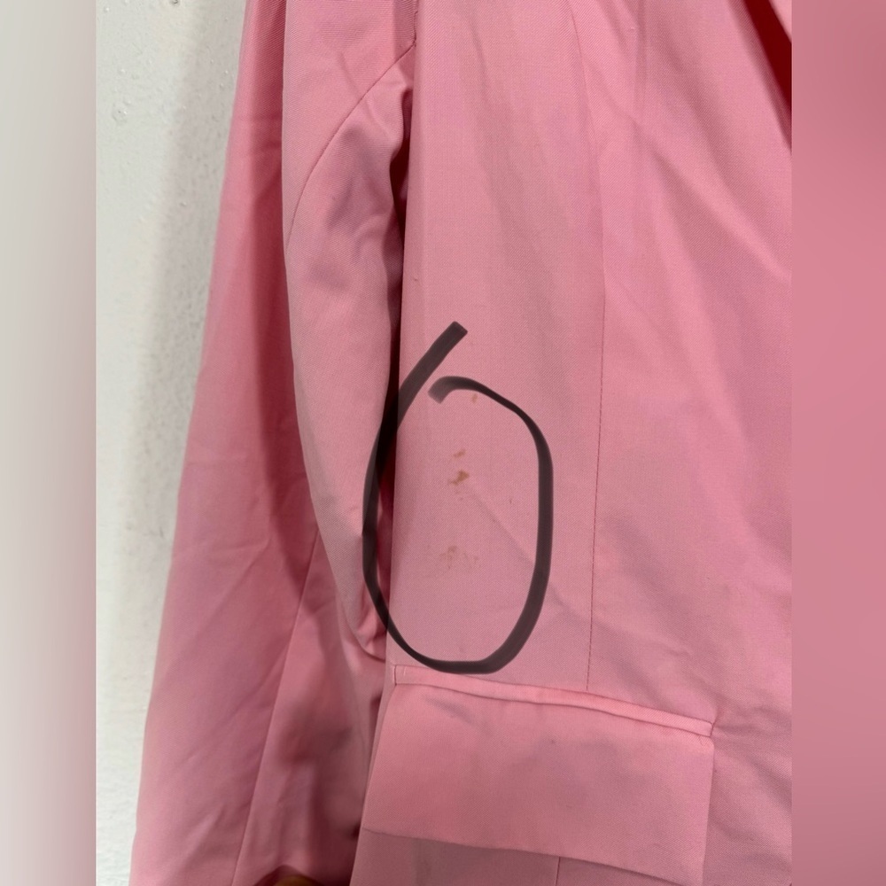 Danielle Guizio Pink Blazer Women’s XS Preppy Barbiecore Feminine Business - Picture 6 of 16